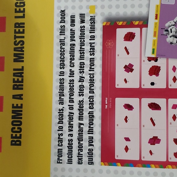 : LEGO BOOK HOW TO BUILD EASY CREATIONS WITH LEGO BRICKS by step instructions - Picture 4 of 13